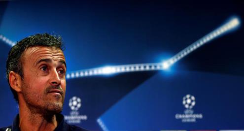 إنريكي: سنواجه فريقاً ممتعاً لمواصلة مشوارنا